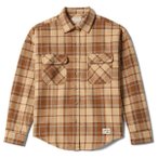 Brixton - Women's Bowery Vintage L/S Overshirt - Hemd Gr XS beige/braun