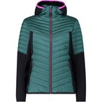 CMP Hybrid   Damen  Isolationsjacke tuerkis Größe XXS Trekking  Windabweisend
