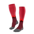 FALKE Damen Socken Da FALKE TK2 Explore Long, Größe 39-40 in Rot
