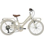 ALPINA BIKES Mädchenfahrrad 20 Zoll MILLY, creme, Größe 32cm in Beige