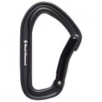 Black Diamond - Hotforge Bent Gate - Schnappkarabiner schwarz/grau