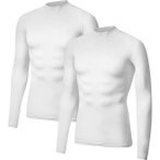 DANISH ENDURANCE Langarmshirt Power Compression, Größe M in Weiß