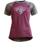 Zimtstern PureFlowz Trikot Damen  Radtrikots rot Größe S Mountainbike  Elastis