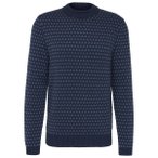 Stoic - Heavy MerinoKnit MMXX.Norrbotten Sweater - Merinopullover Gr S blau