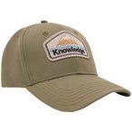 KnowledgeCotton Apparel Vent Canvas 200 Classic Cap  Basecaps oliv Größe ONE S