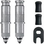 Schwalbe Ventilverlängerung Clik Valve DV  Fahrradteile silber Größe One Size