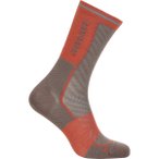 Icebreaker Damen Run+ Ultralight Crew Socken (Größe 35 , porcini-fervid)
