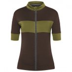 super.natural - Women's Grava Jersey - Radtrikot Gr XL braun