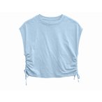 Mazine Tie Detail  Damen  T-Shirts blau Größe M Lifestyle  Hautfreundlich