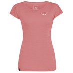 Salewa - Women's Puez Melange Dry S/S Tee - T-Shirt Gr 46 rosa