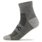 Stoic - Merino Running Quarter+ light socks - Laufsocken 45-47 grau