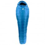 Alvivo - Ibex 700 - Daunenschlafsack Gr 225 cm Zip: Left Turquoise /Schwarz