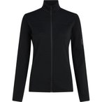 Icebreaker Merino Blend 300 RealFleece  Damen  Laufjacke schwarz Größe L Campi