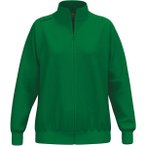ERIMA Damen Sweatshirt TS Sweatjacket, Größe 46 in Grün