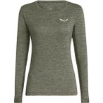 Salewa Puez Melange Dry’Ton Damen Longsleeve ( Grün 42 Größe,)