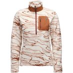Black Diamond Rift Half Zip Fleece  Damen  Pullover beige Größe L Trekking  El