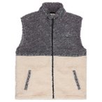Billabong - Tombstone Vest - Fleeceweste Gr S beige/grau
