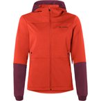 Vaude Qimsa  Softshell  Damen  Softshelljacke rot Größe M Mountainbike  Wasser