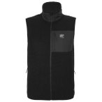 2117 of Sweden - Skord Pile Vest - Wollweste Gr L schwarz