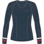 Falke Damen Unterhemden lg.Arm Da MW Longsleeved Shirt Trend, Größe XL in Blau