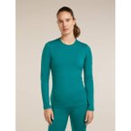ICEBREAKER Damen Unterhemden lg.Arm Da Merino 200 Oasis LS Crewe, Größe L in B