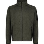 CMP Herren Strick Fleece Jacke (Größe M, oliv)