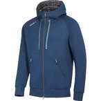 Ocun Hoodie Zipper Men blue opal/grey excalibur/XL