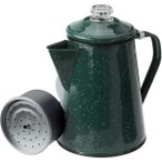 GSI Percolator 8 Cup - Enamel Kaffeekocher green