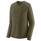Patagonia - Women's L/S Cap Cool Merino Shirt - Merinoshirt Gr XS oliv