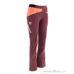 Ortovox Col Becchei Damen Tourenhose-Dunkel-Rot-M