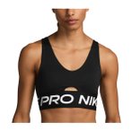 Nike W NP Indy Plunge Medium Support Bra Bold Damen ( Schwarz XL Größe,)