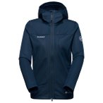 Mammut - Women's Ultimate VIII Softshell Hooded Jacket - Softshelljacke Gr XS bl