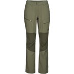 Mammut Zinal Hybrid Hose Damen  Softshellhose gruen Größe XXL Trekking  Wasser