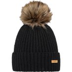 BARTS Damen Augusti Beanie, Größe ONE SIZE in Schwarz