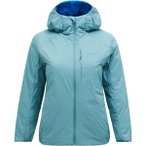 Peak Performance Damen Freelight Reversible Hoodie Jacke (Größe XS, tuerkis)