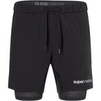 Super.Natural Double Layer  Herren  Laufhose schwarz Größe S Trailrunning | La