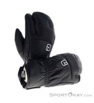 Ortovox Full Leather 3 Finger Skihandschuhe-Schwarz-L