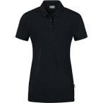 JAKO Damen Polo Polo Doubletex, Größe 46 in Schwarz