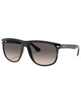 Rayban - Lifestyle-Sonnenbrillen - Boyfriend Polished Black Grey  - schwarz