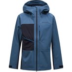Peak Performance Ascent Softshell  Herren  Softshelljacke blau Größe M Skitour