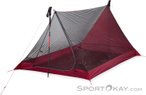 MSR Thru-Hiker Mesh House 2-Personen Zelt-Rot-One Size