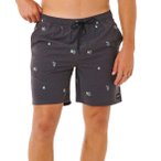 Rip Curl Skelly Breach Volley Herren Badehose ( Schwarz S)