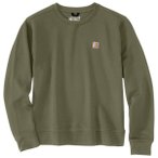 Carhartt - Women's Tencel Fiber Series Crewneck Sweatshirt - Pullover Gr XS oliv