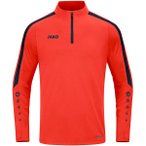 JAKO Kinder Pullover Ziptop Power, Größe 128 in Rot