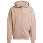 ADIDAS Herren Jacke Designed for Training Full-Zip, Größe S in Braun
