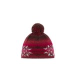 Eisbär Ike Pompon MÜ Damen Mütze ( Rot one size Größe,)
