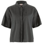 Fjällräven - Women's Övik Hemp Camp Shirt S/S - Hemd Gr M grau