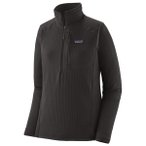 Patagonia - Women's R1 P/O - Fleecepullover Gr L schwarz