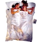 COCOON Silk TravelSheet Double Size natural silk