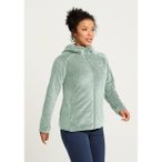 JACK WOLFSKIN Damen Unterjacken lg.Arm Da ROTWAND HOODED FZ W, Größe S in Grü